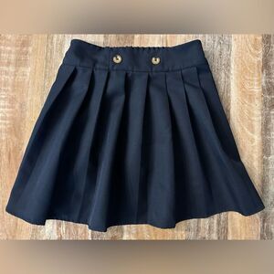 French Toast Girls Navy Pleated Skort, Size 10